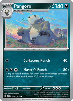 Pangoro — Ascended Heroes 140