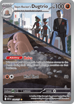 Team Rocket's Dugtrio — Ascended Heroes 239