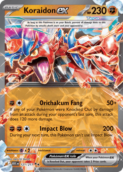 Koraidon ex — Ascended Heroes 121