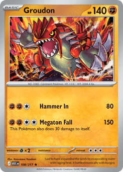 Groudon — Ascended Heroes 108